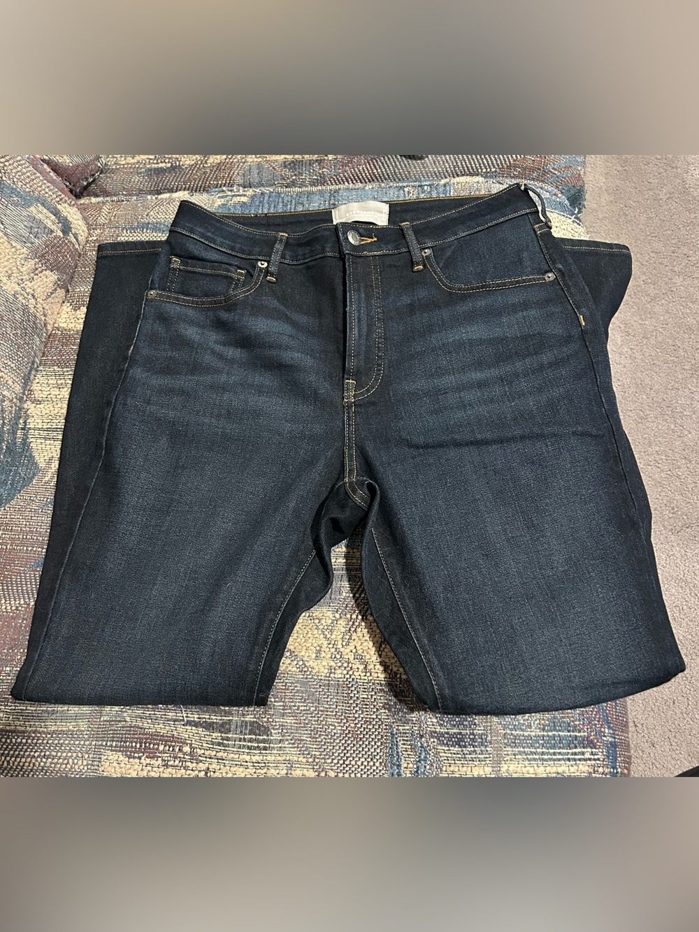 Everlane the curvy high rise skinny jean